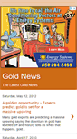 Mobile Screenshot of gold-news.goldprice.org