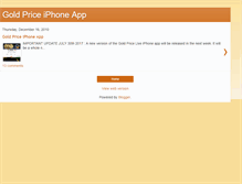 Tablet Screenshot of gold-price-iphone-app.goldprice.org