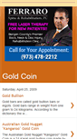 Mobile Screenshot of gold-coin.goldprice.org