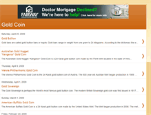 Tablet Screenshot of gold-coin.goldprice.org